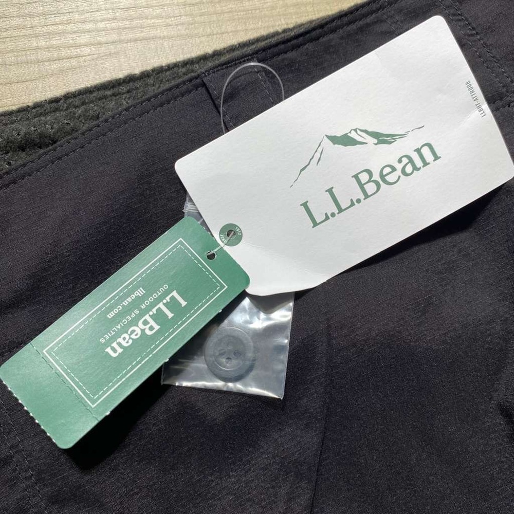 LL Bean Womens Vista Trekking Pants Size 24W Black‎ Quick Dry Lightweight - Picture 9 of 13